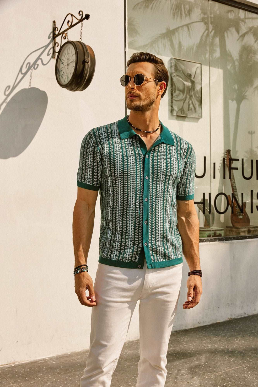 Liam - Chemise rayée vintage