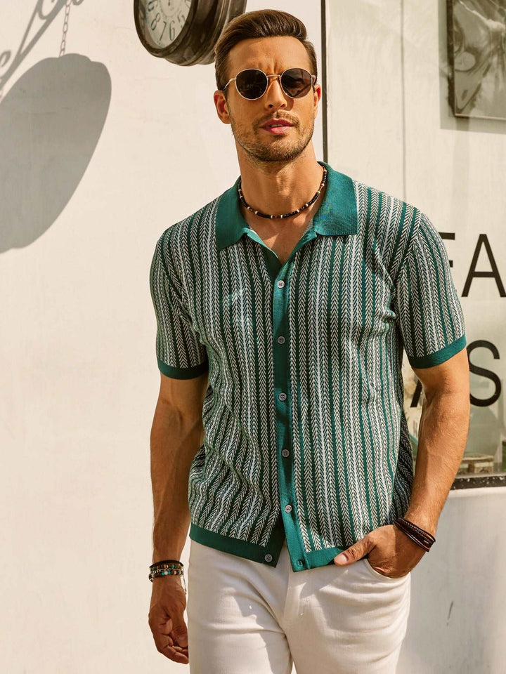 Liam - Chemise rayée vintage