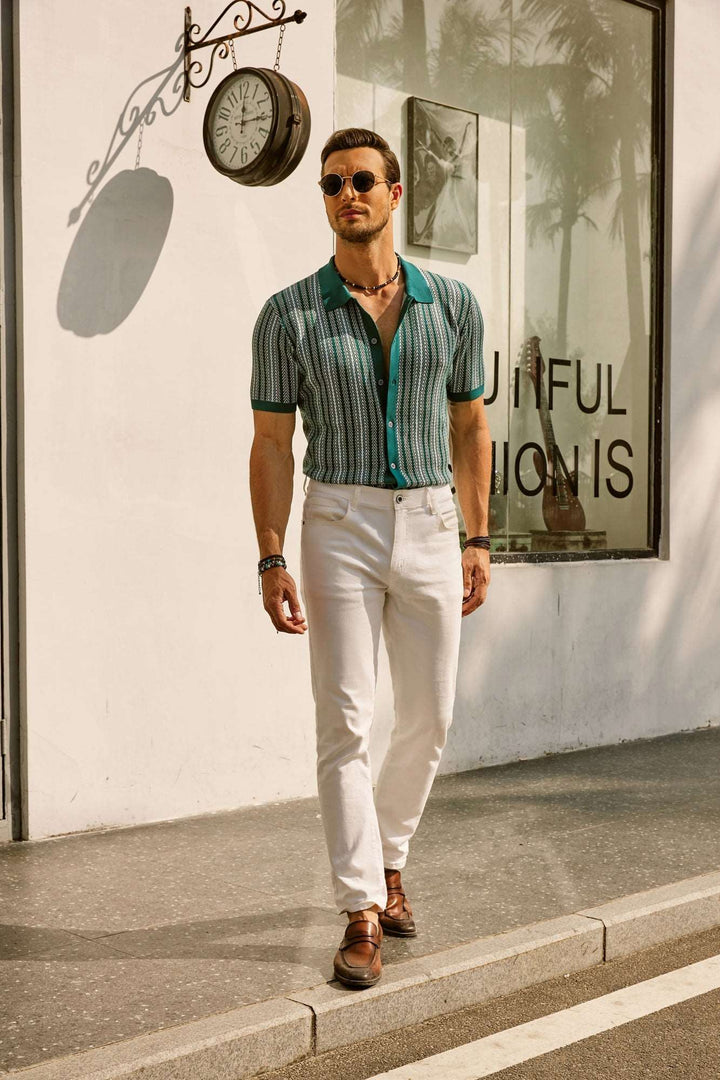 Liam - Chemise rayée vintage