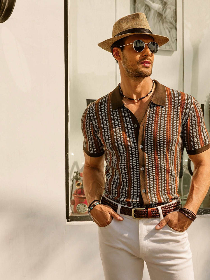 Liam - Chemise rayée vintage