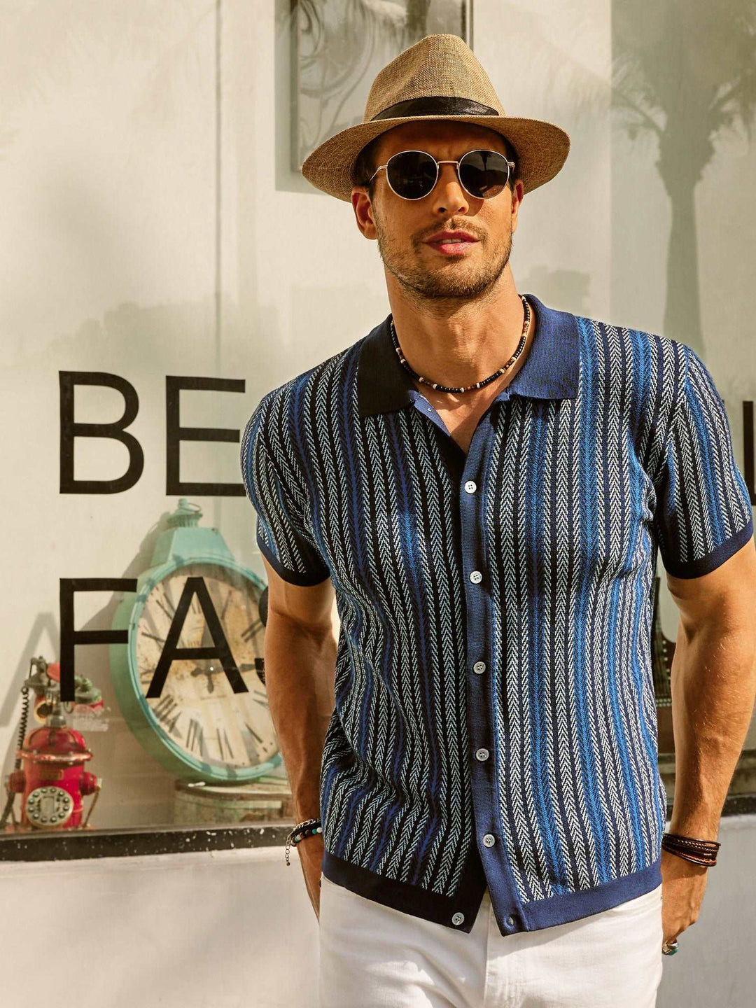 Liam - Chemise rayée vintage