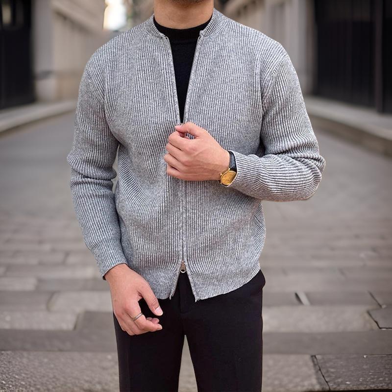 Henry - Cardigan Homme à Col Rond