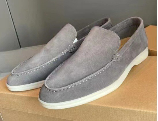 Bandit - Mocassins décontractés en daim pour hommes