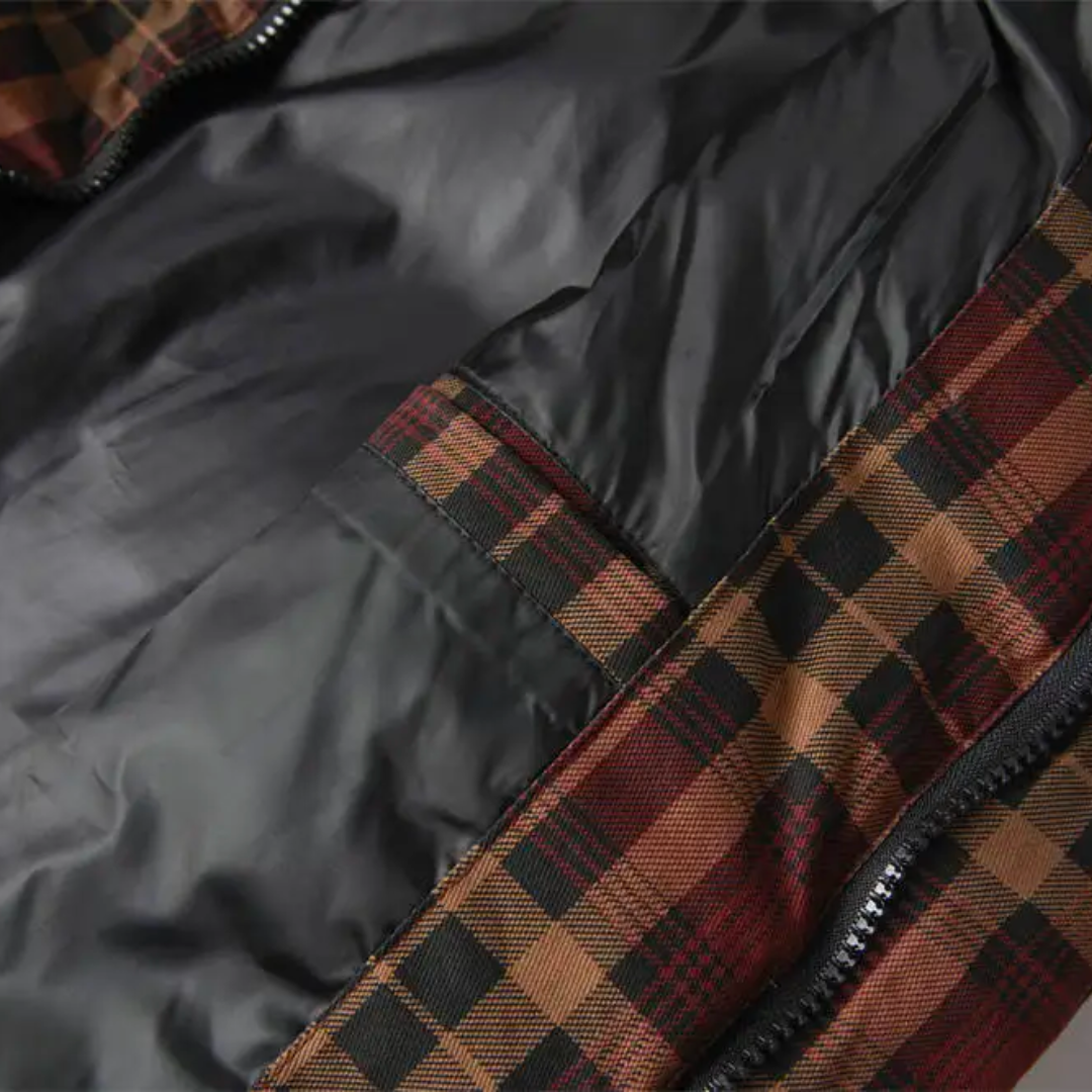 Victor - Bodywarmer classique à carreaux pour hommes