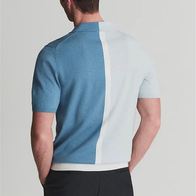 Ian - Polo jacquard pour homme