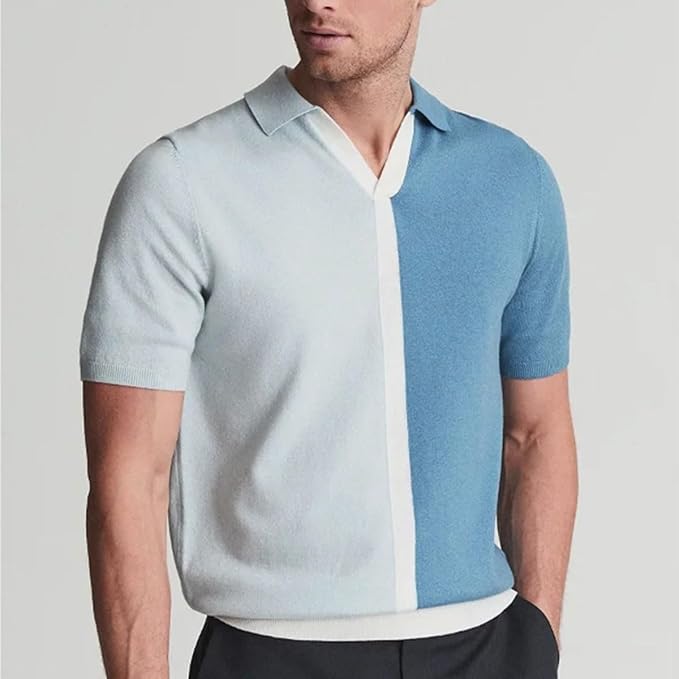 Ian - Polo jacquard pour homme