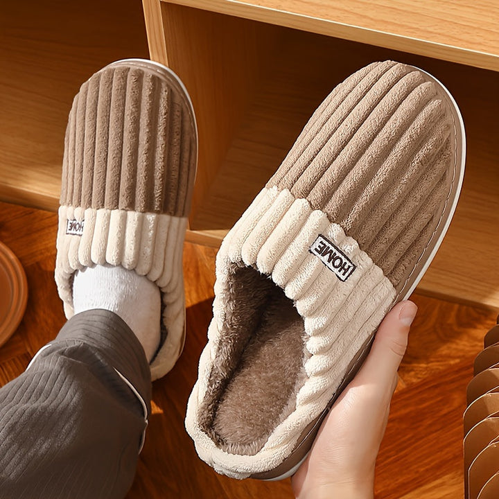 Teddy - Chaussons d'intérieur en peluche confortables