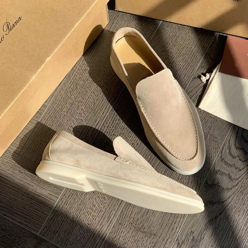Bandit - Mocassins décontractés en daim pour hommes