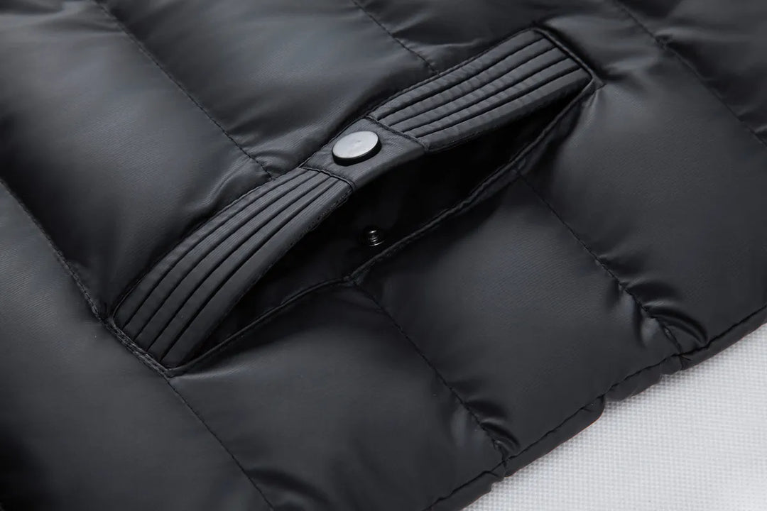 Luc - Manteau d'Hiver Homme Décontracté à Capuche