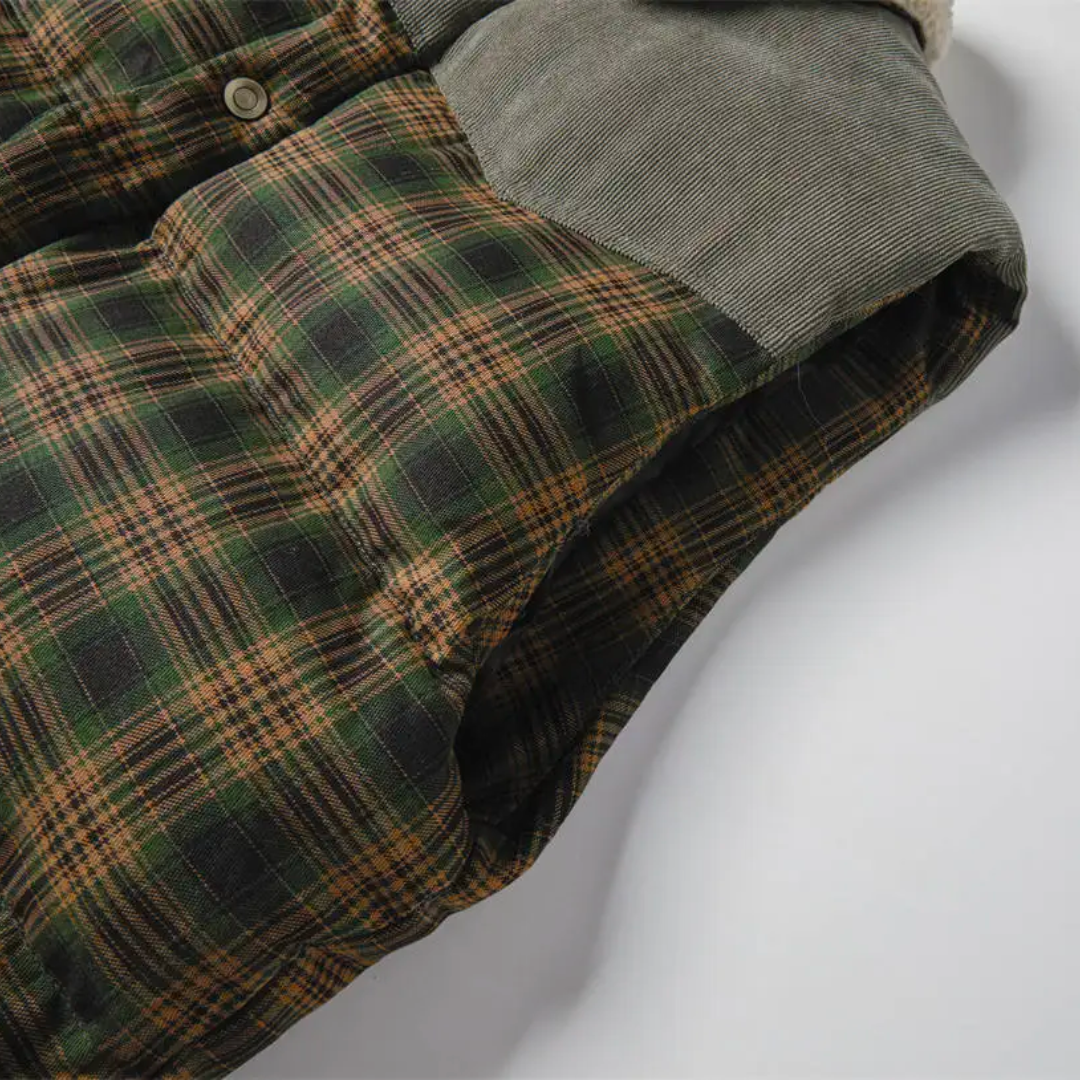 Victor - Bodywarmer classique à carreaux pour hommes