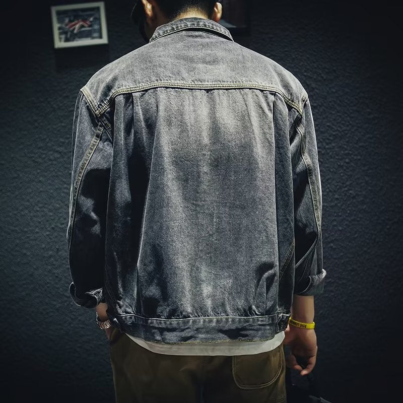 Omar - Veste denim décontractée
