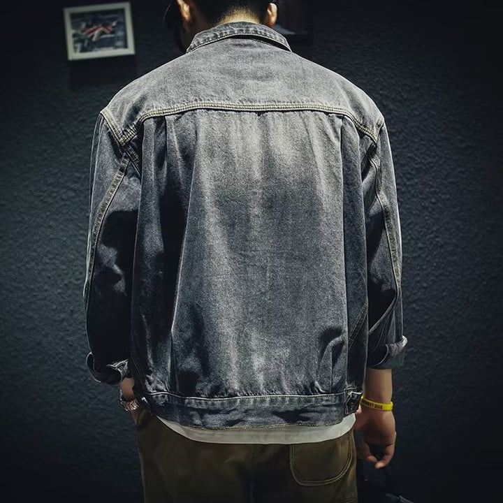 Omar - Veste denim décontractée