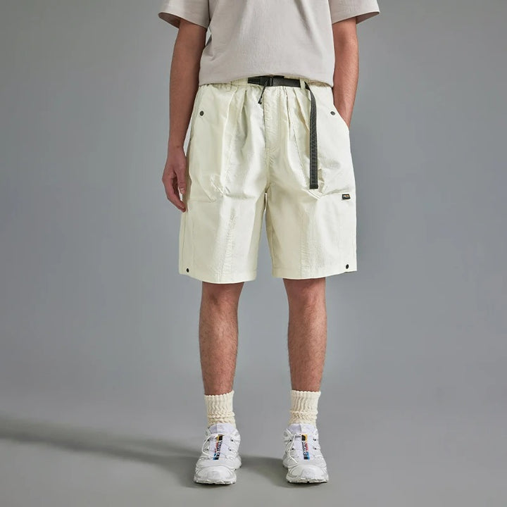 Josh - Shorts Cargo Homme Multi-Poches Léger pour Randonnée