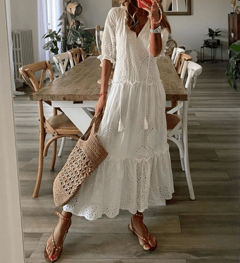 Ricca - Robe tunique super stylée pour femme
