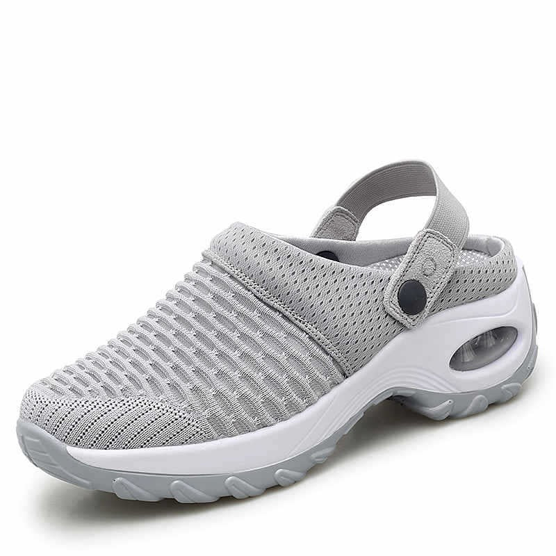 Sabots de sport respirants de couleur corail pour femmes - Kaila