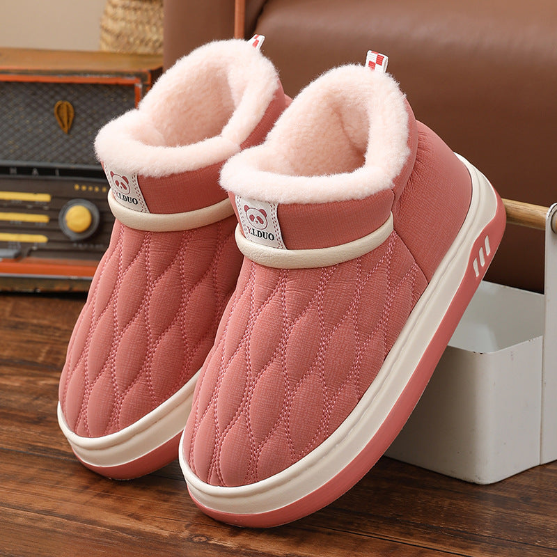 Chaussons unisexes matelassés avec doublure chaude - Frakie