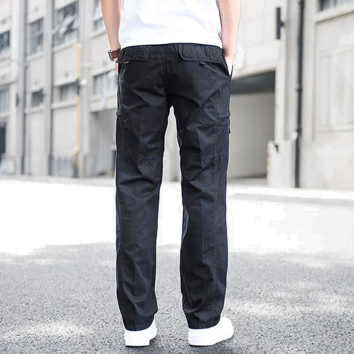 Pantalon cargo en coton pour hommes