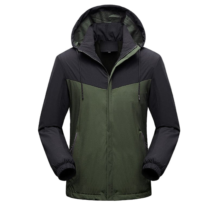 Veste de sport imperméable pour homme avec capuche réglable - Damian