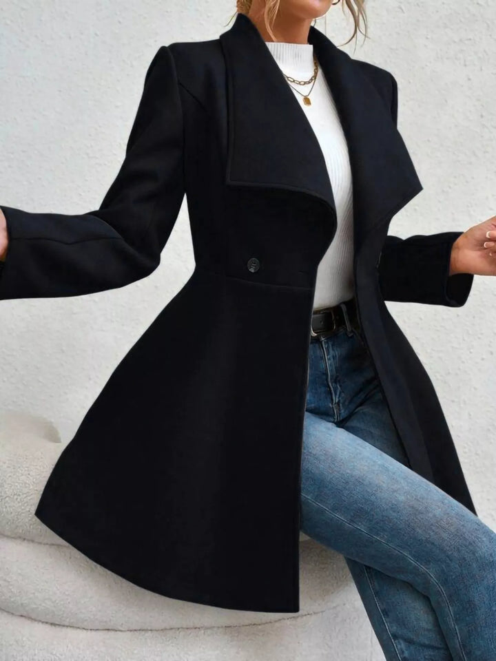 Manteau long et élégant pour femme - Evarine