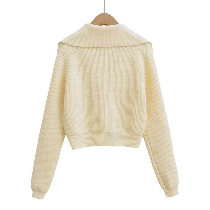 Cardigan à col revers pour femmes - Livia