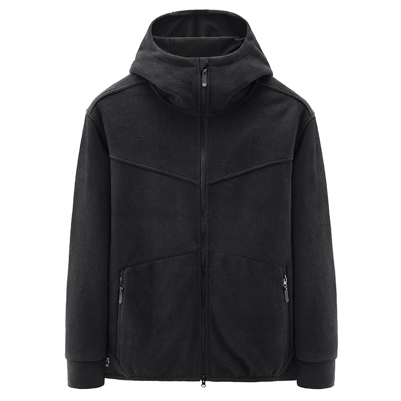 Veste polaire à capuche pour hommes - Nils