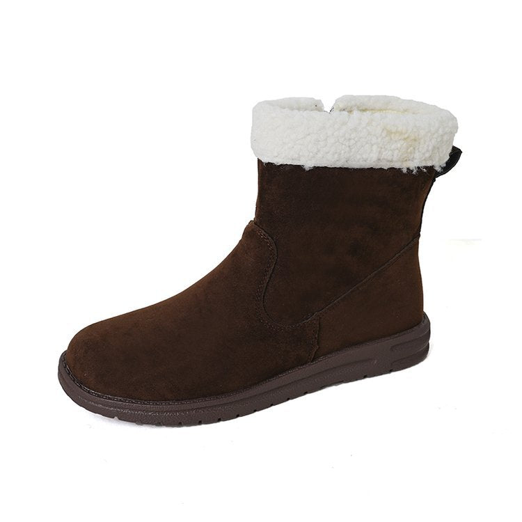 Bottines en daim chaudes pour femmes - Maerise