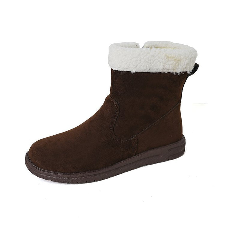 Bottines en daim chaudes pour femmes - Maerise