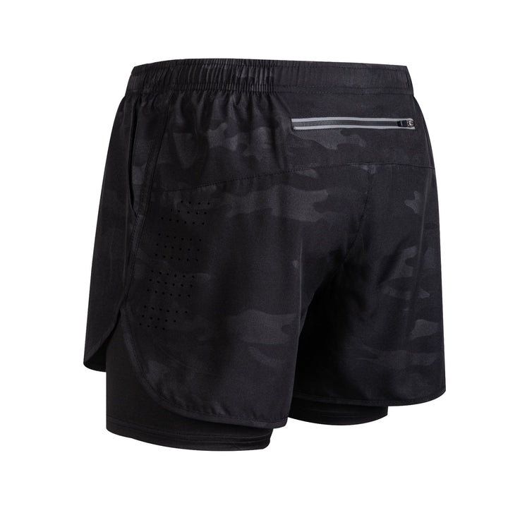 Short de sport Dry fit double couche intérieure - Bjarn