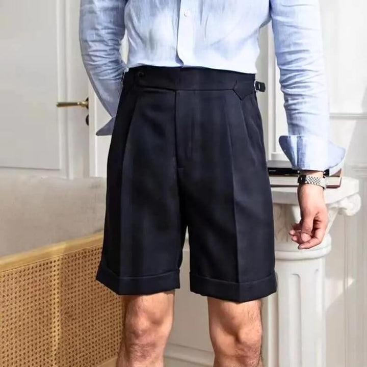 Short moderne et décontracté pour hommes, longueur au genou