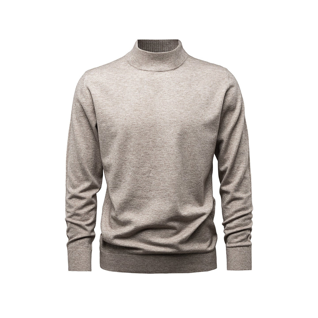 Pull en maille à col pour hommes - Lenox