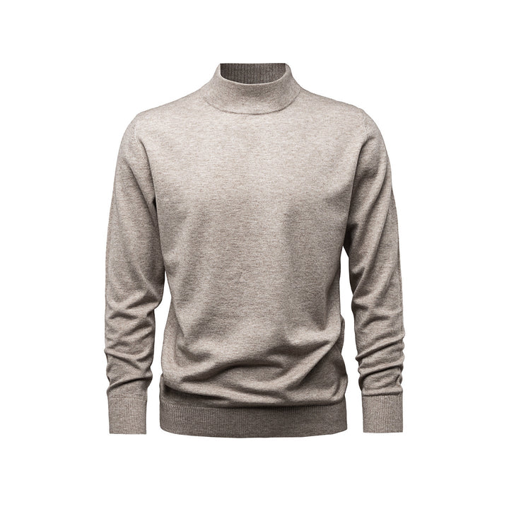 Pull en maille à col pour hommes - Lenox