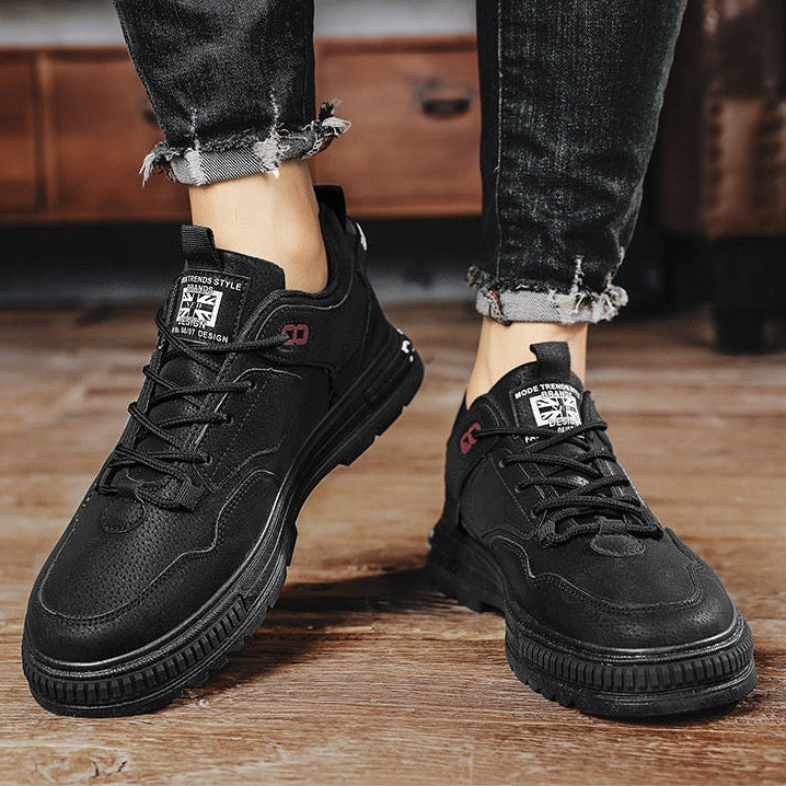 Bottines en tissu pour hommes structure technique - Haldorik