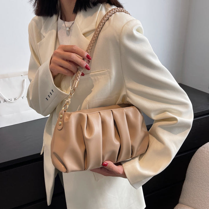 Sac à bandoulière souple avec plis - Evelina