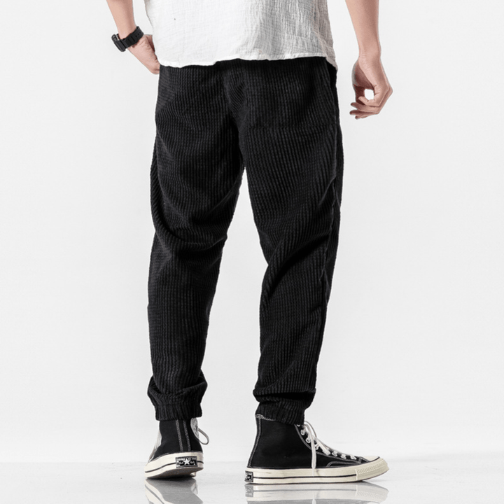 Pantalon en velours côtelé coupe large - Vandor