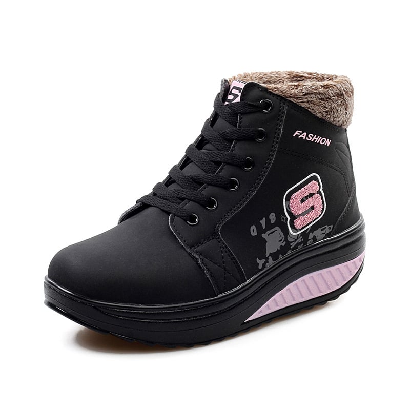 Bottines pour femmes avec semelle surélevée - Yuren