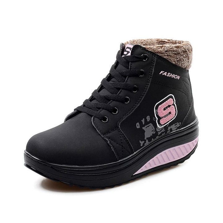 Bottines pour femmes avec semelle surélevée - Yuren