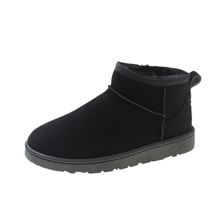 Bottines d'hiver pour femmes en daim avec doublure douce - Mia