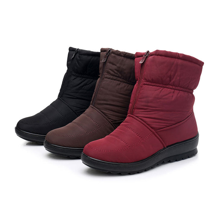Bottes imperméables rembourrées à semelles antidérapantes pour femmes - Zara