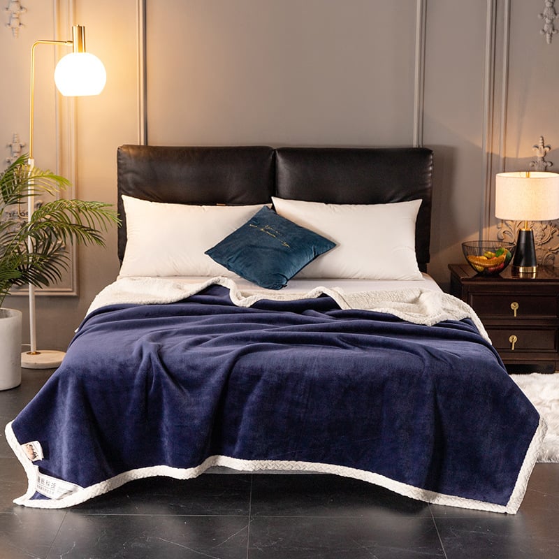 Couverture d'hiver luxueuse