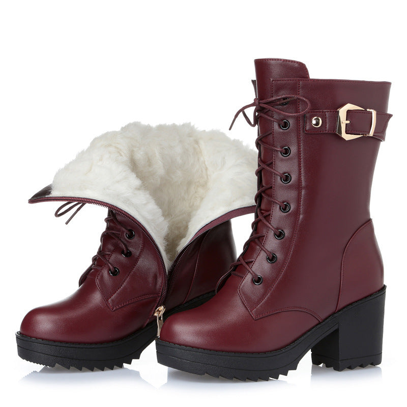 Zoaha - Bottes Martin en Cuir