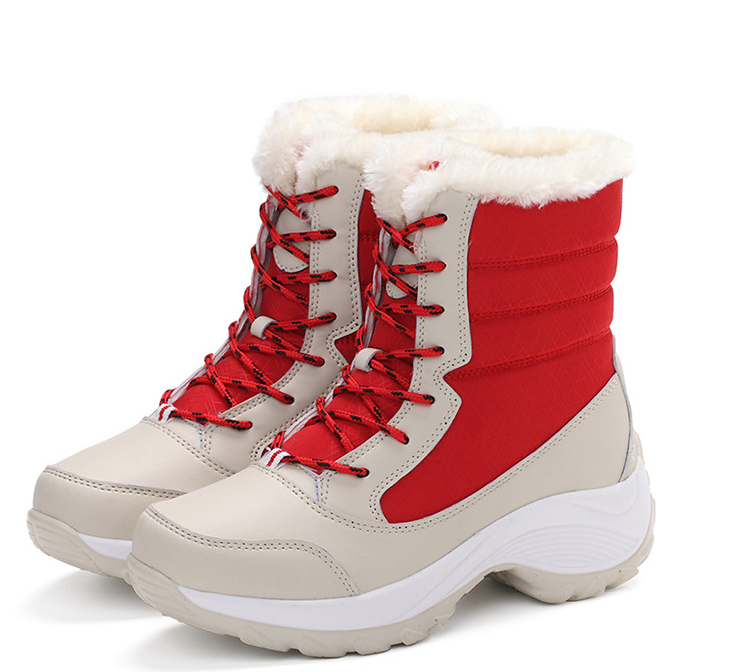 Bottes de neige imperméables pour femmes avec doublure chaude - Elara