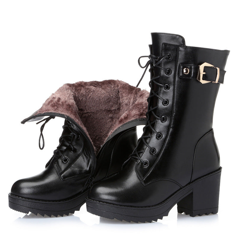 Zoaha - Bottes Martin en Cuir