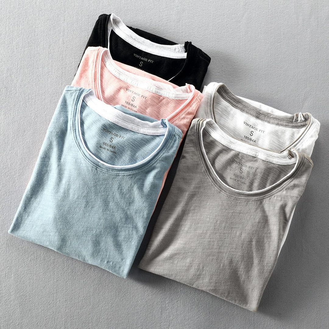 T-shirt doux et léger pour hommes - été