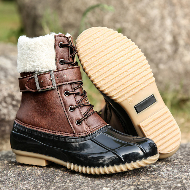 Bottes imperméables pour femmes avec doublure chaude et semelle antidérapante - Maeve