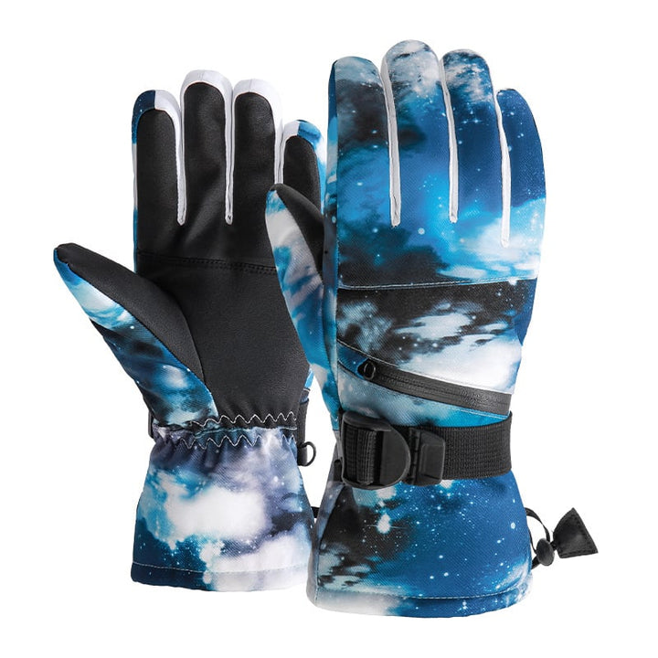Gants de ski unisexes chauds et imperméables