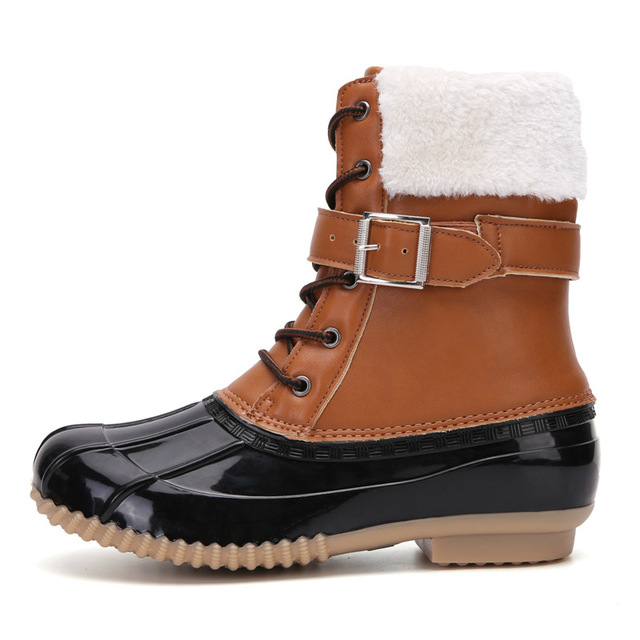 Bottes imperméables pour femmes avec doublure chaude et semelle antidérapante - Maeve