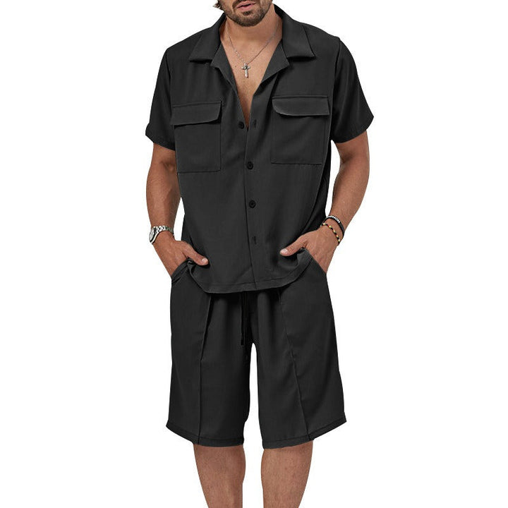 Ensemble décontracté pour hommes en tissu fluide - Fabian