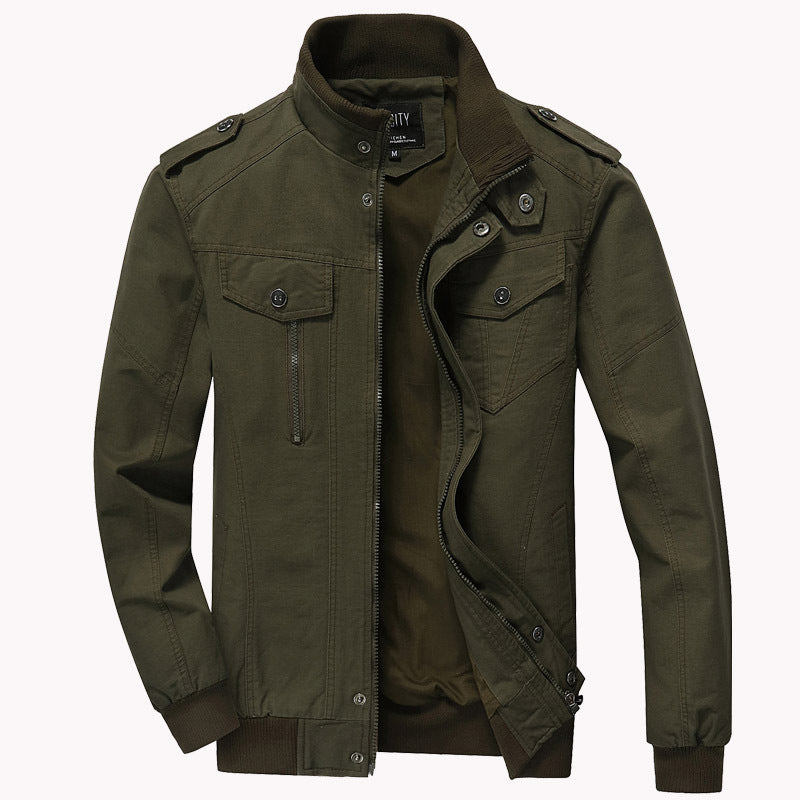 Veste homme en coton militaire casual - Arvid