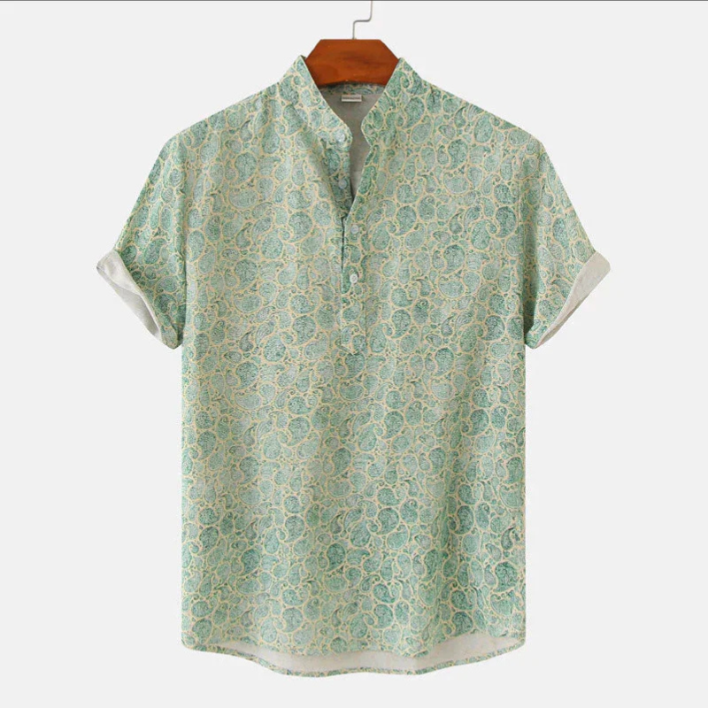 Chemise à manches courtes homme avec imprimé - Style