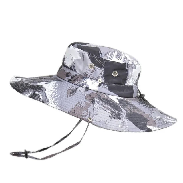 Casquette respirante d'été camouflage pour hommes